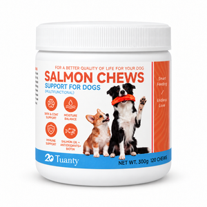 Tuanty Salmon Chews front