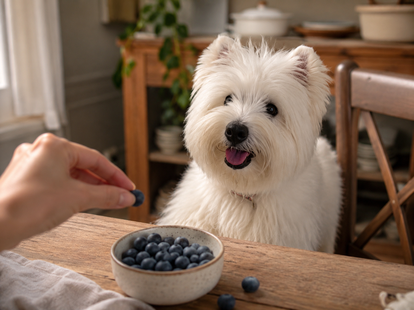 can dogs eat blueberries?
