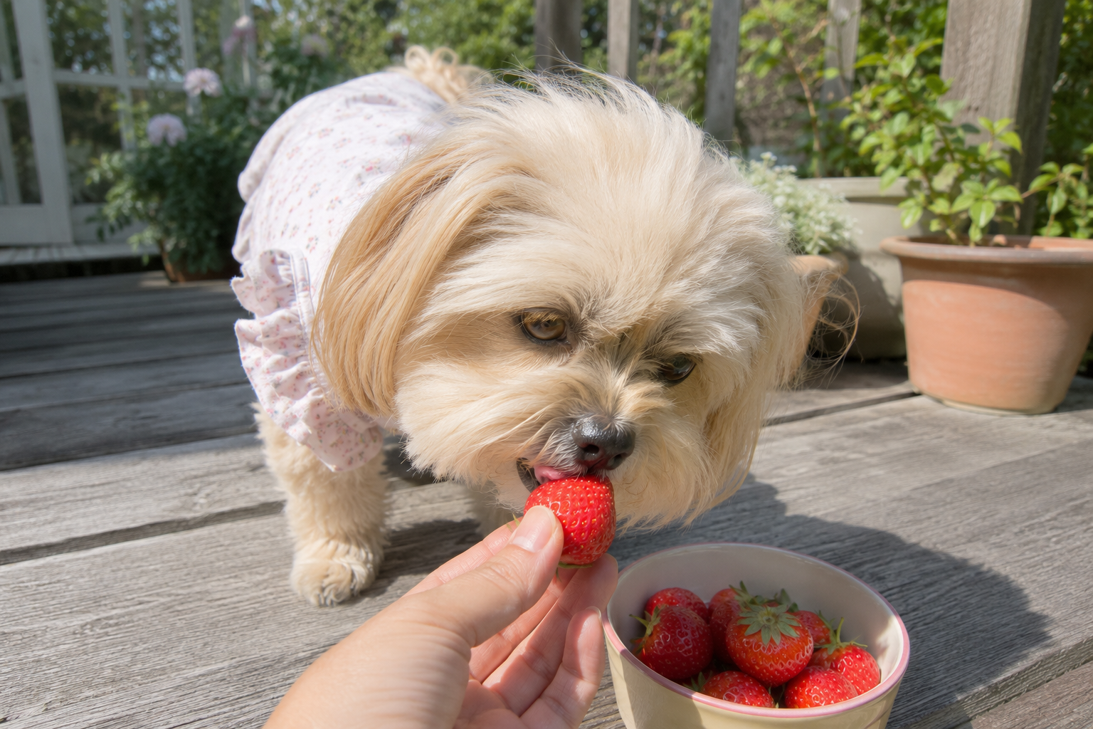 can dogs eat strawberries