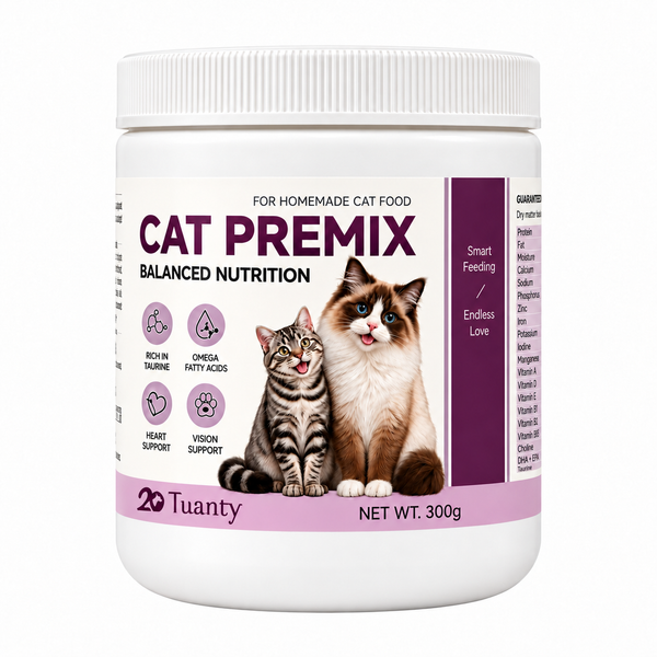 Tuanty Cat Premix for Homemade Cat Food – 300g